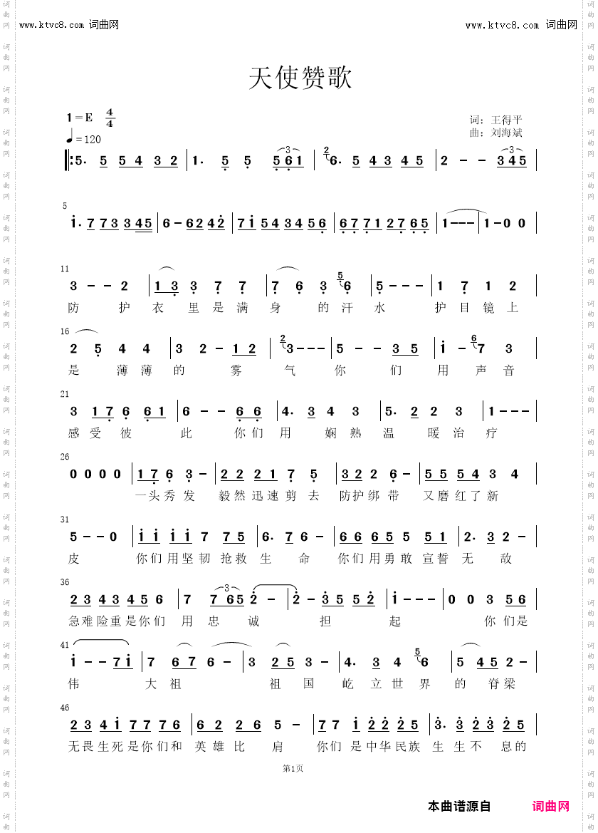 白衣天使_献给抗疫的白衣天使