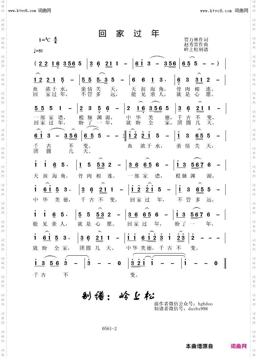 回家过年_赵秀富原创专辑