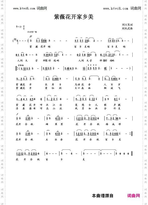 蔷薇花开家乡美