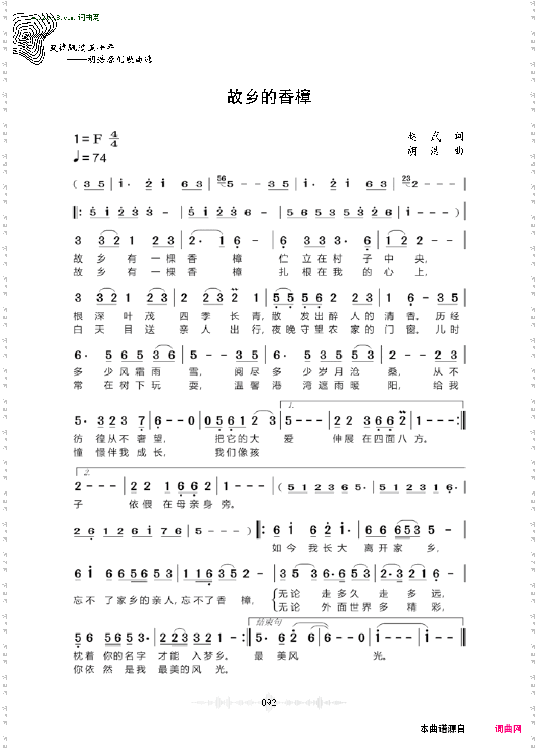故乡的香樟