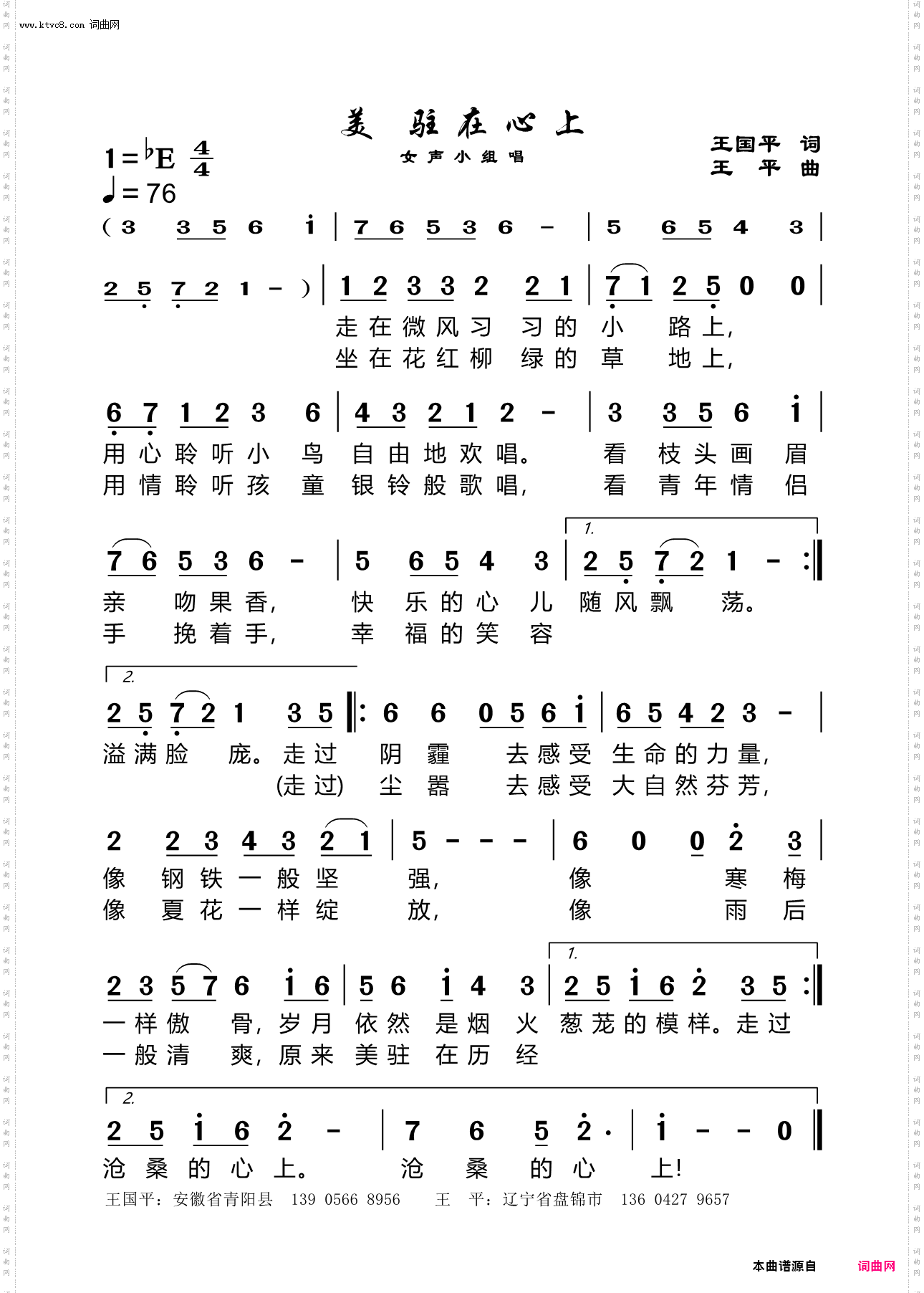 美，驻在心上
