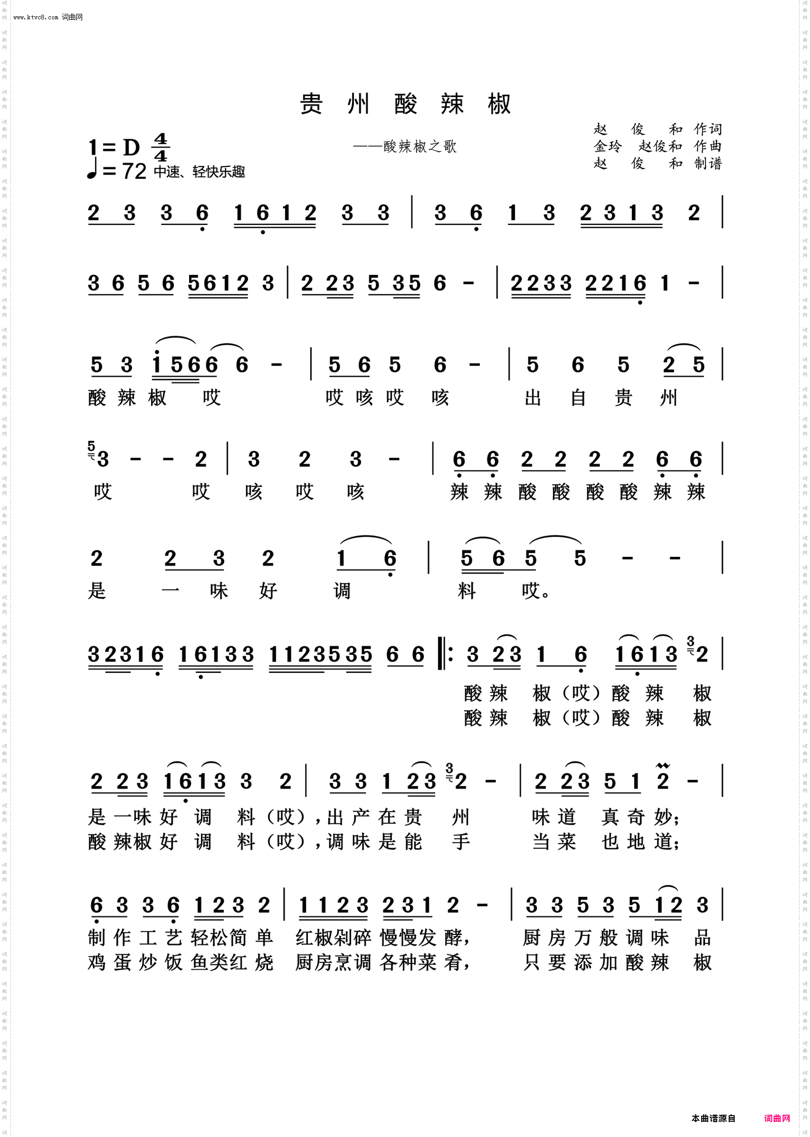 贵州酸辣椒_——酸辣椒之歌