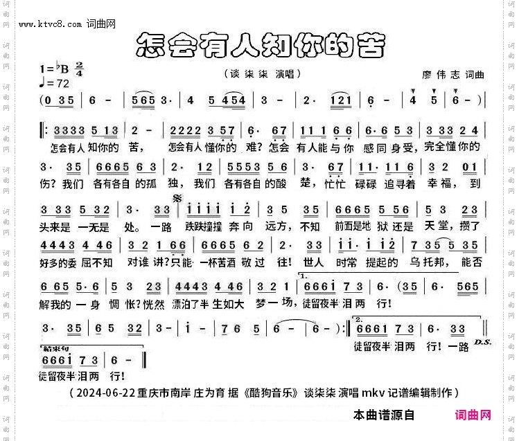 怎会有人知道你的苦_mkv完整版