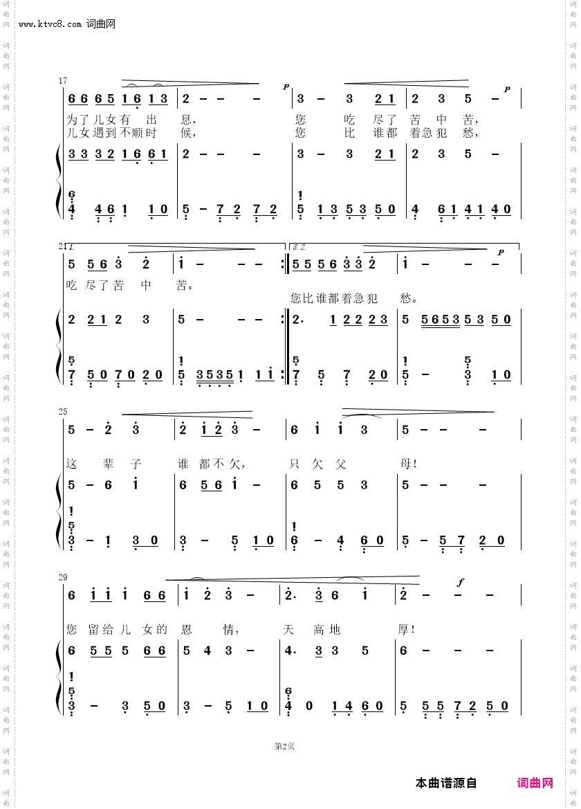 这辈子只欠父母