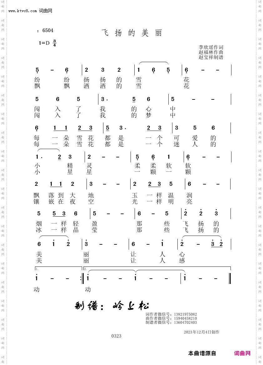 飞扬的美丽_赵福林原创专辑