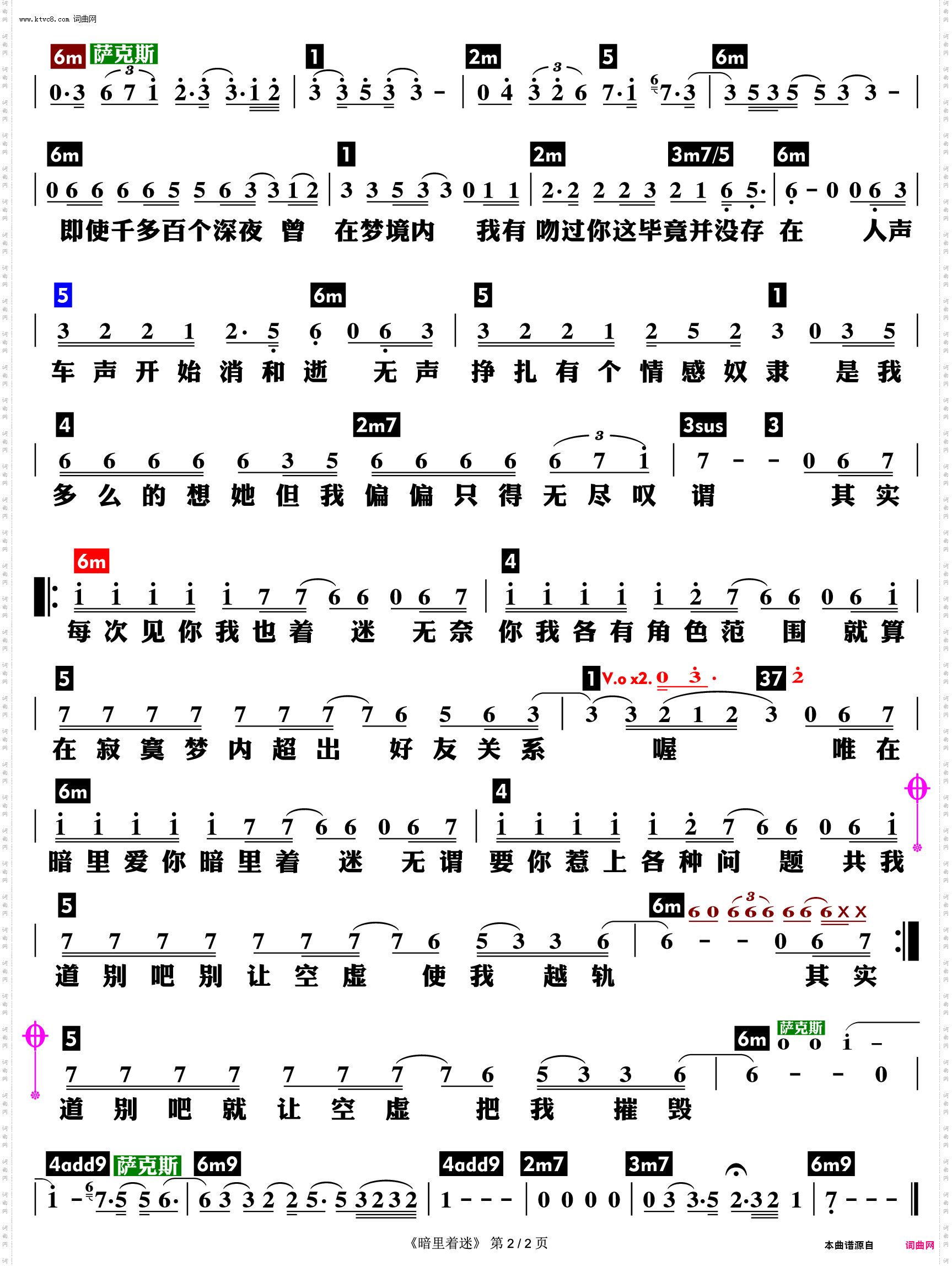 暗里着迷_功能谱