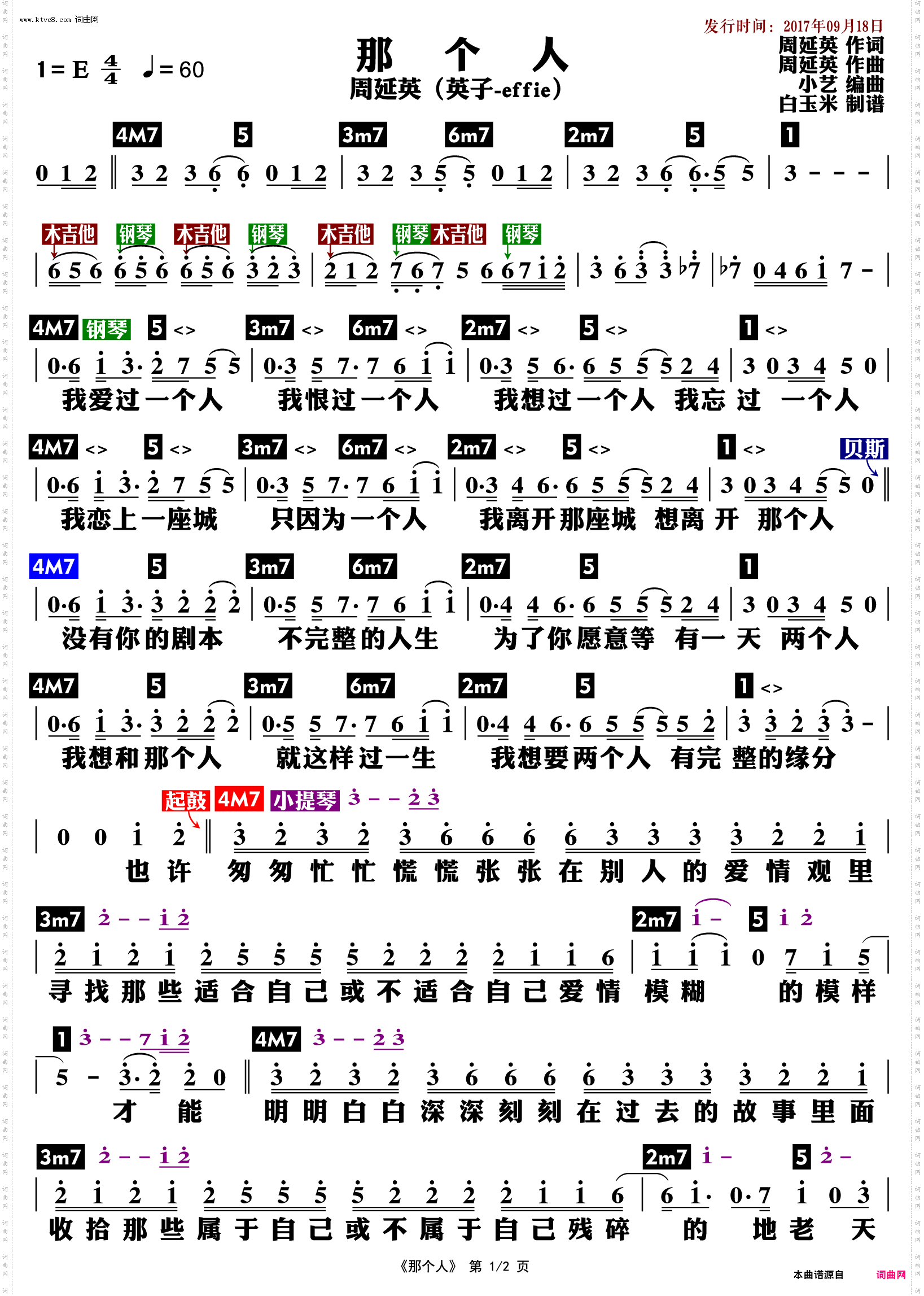 那个人_功能谱