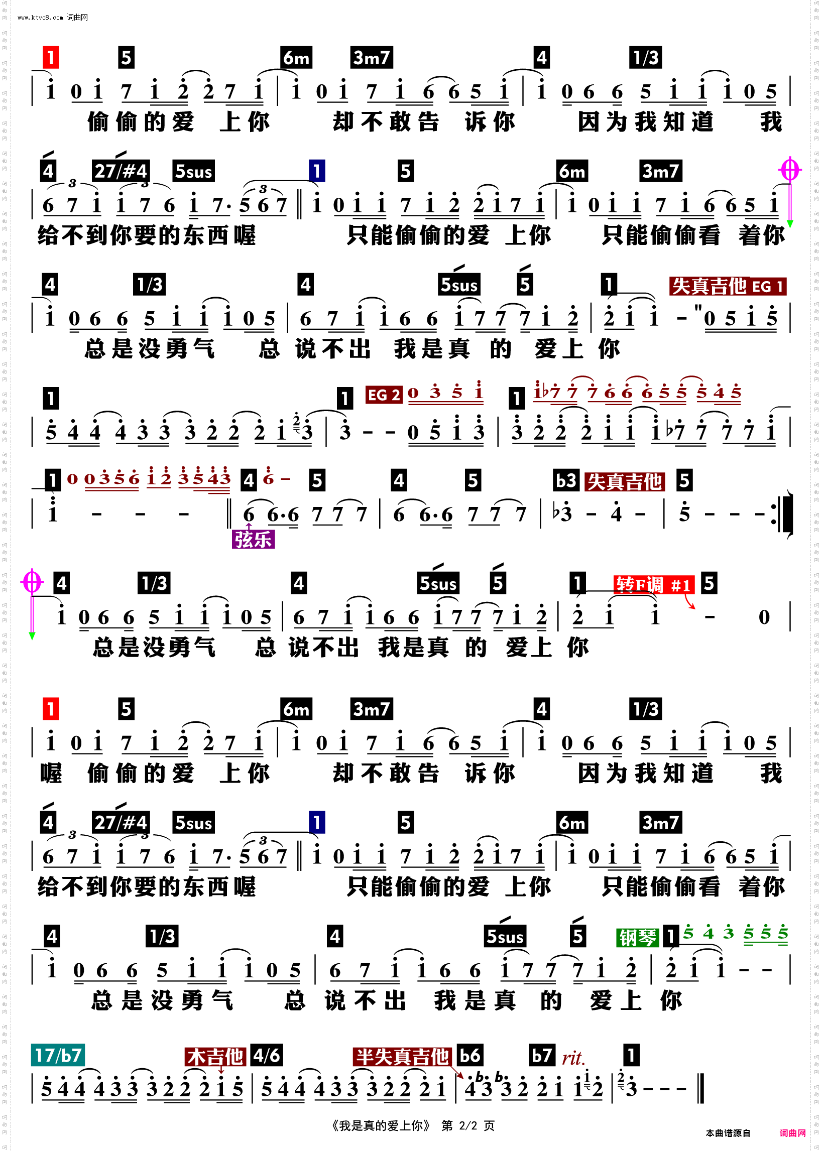 我是真的爱上你_功能谱