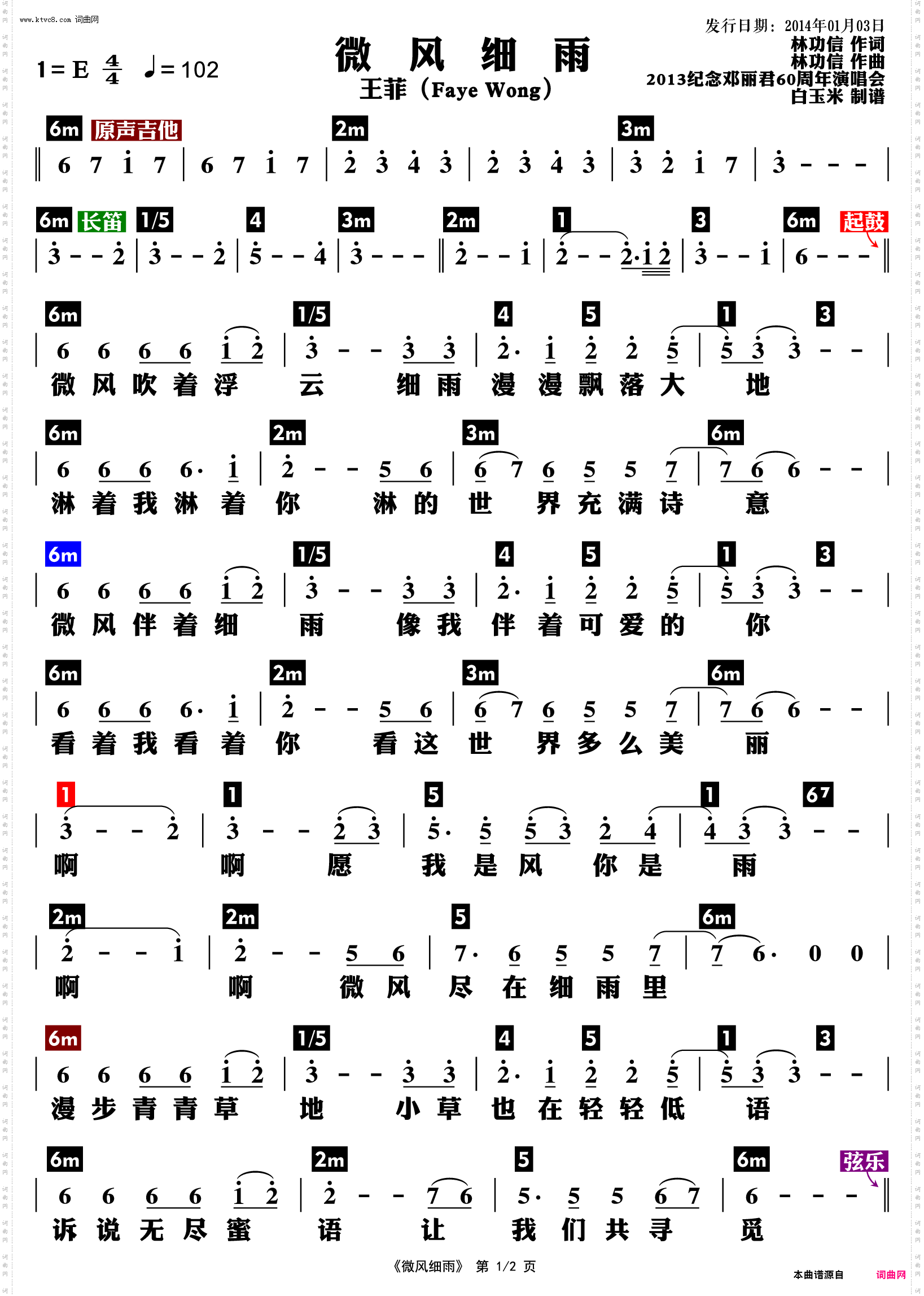 微风细雨_功能谱