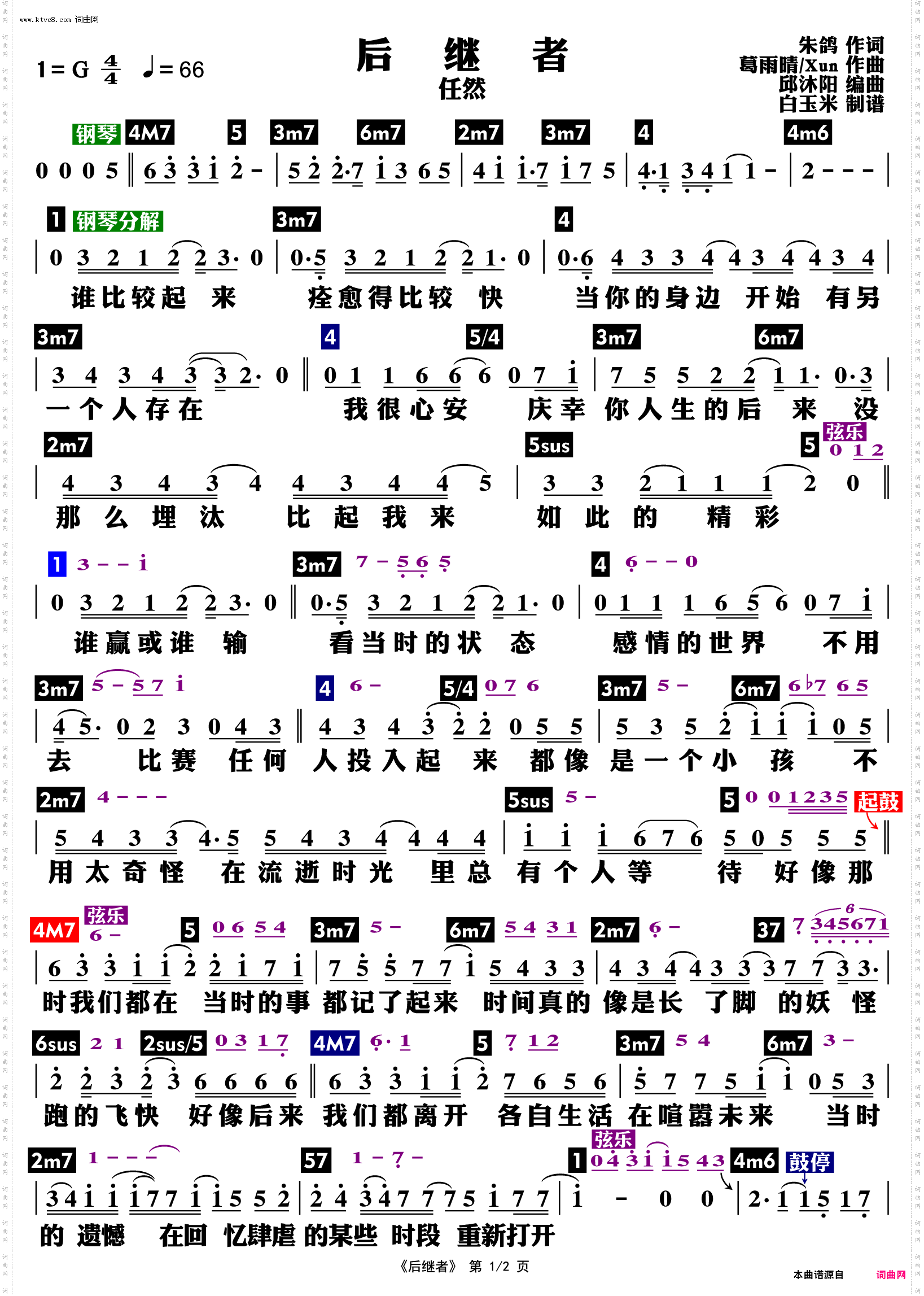 后继者_功能谱