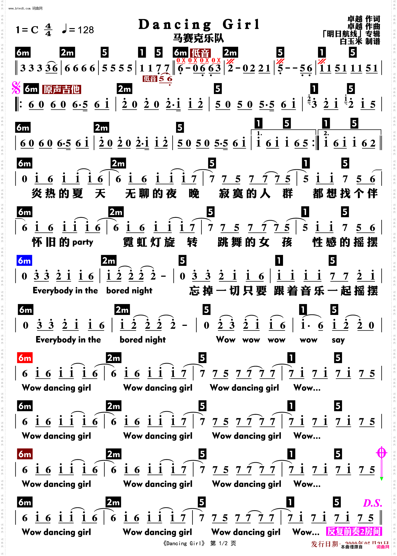 Dancing Gir_功能谱