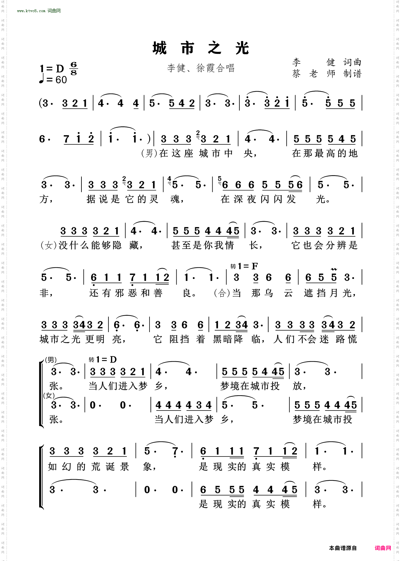 城市之光_合唱