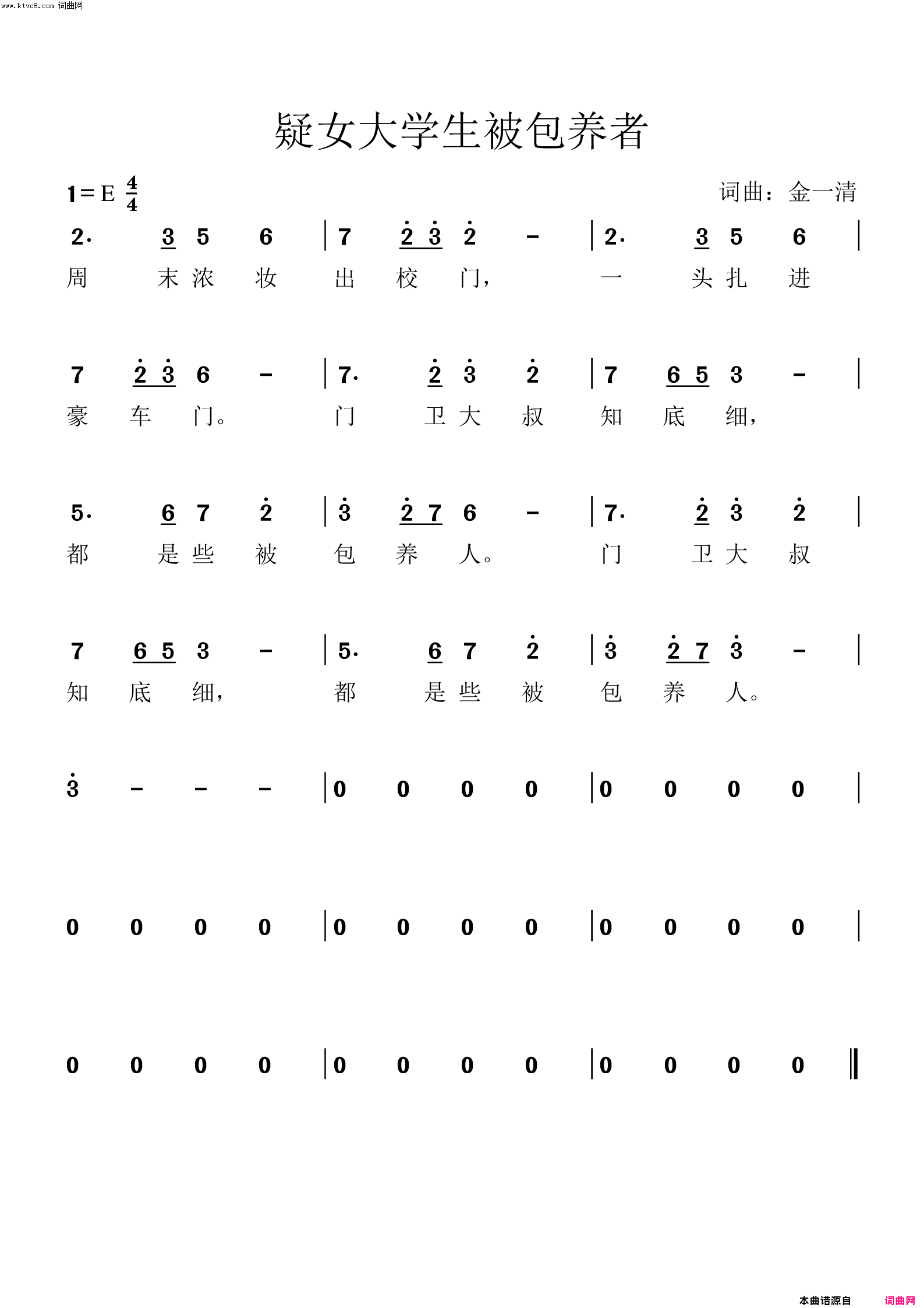 疑女大学生被包养着
