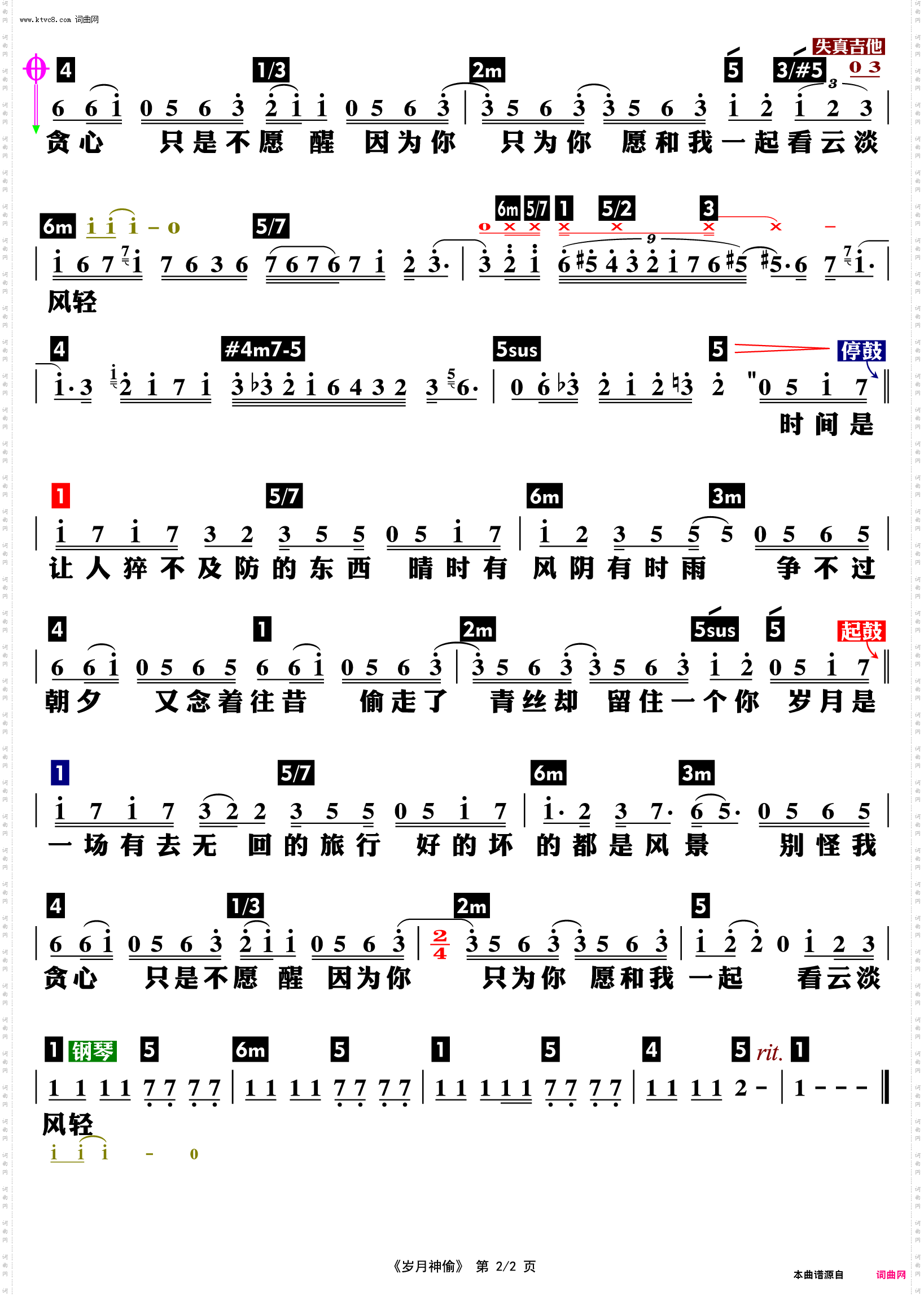岁月神偷_功能谱