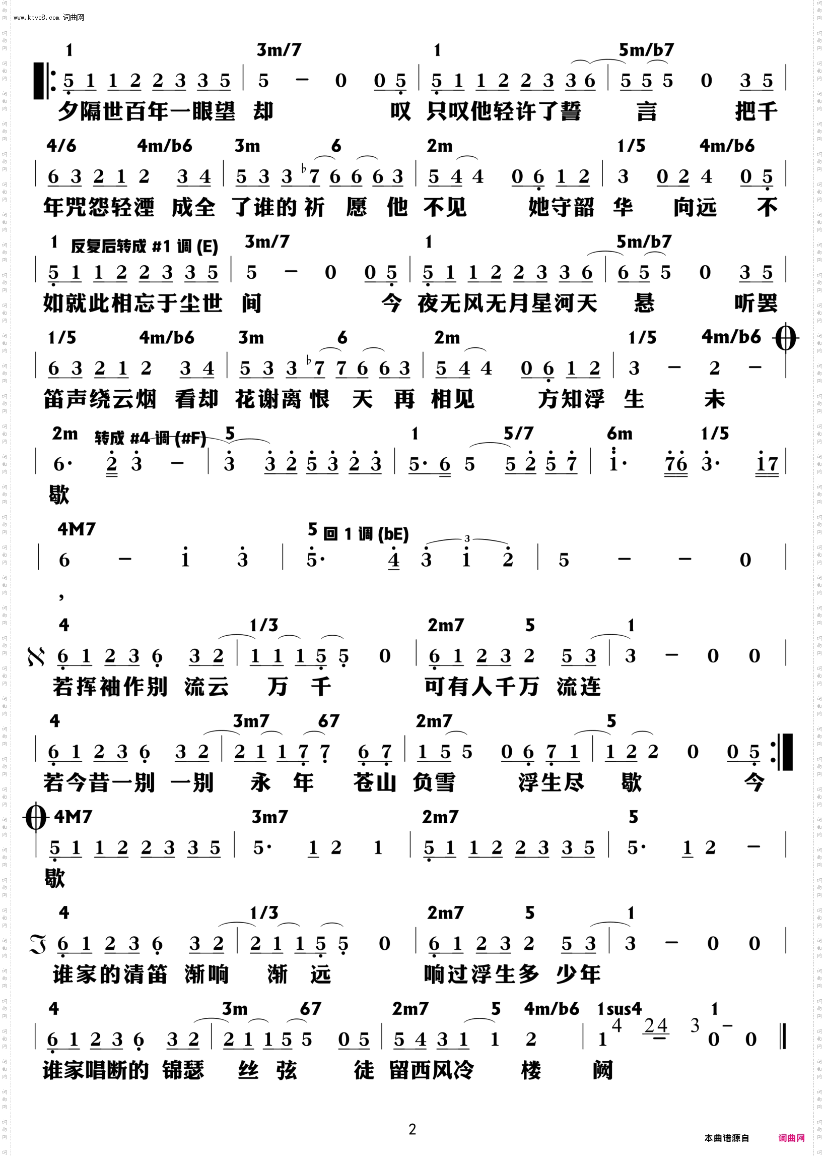 浮生未歇_功能谱