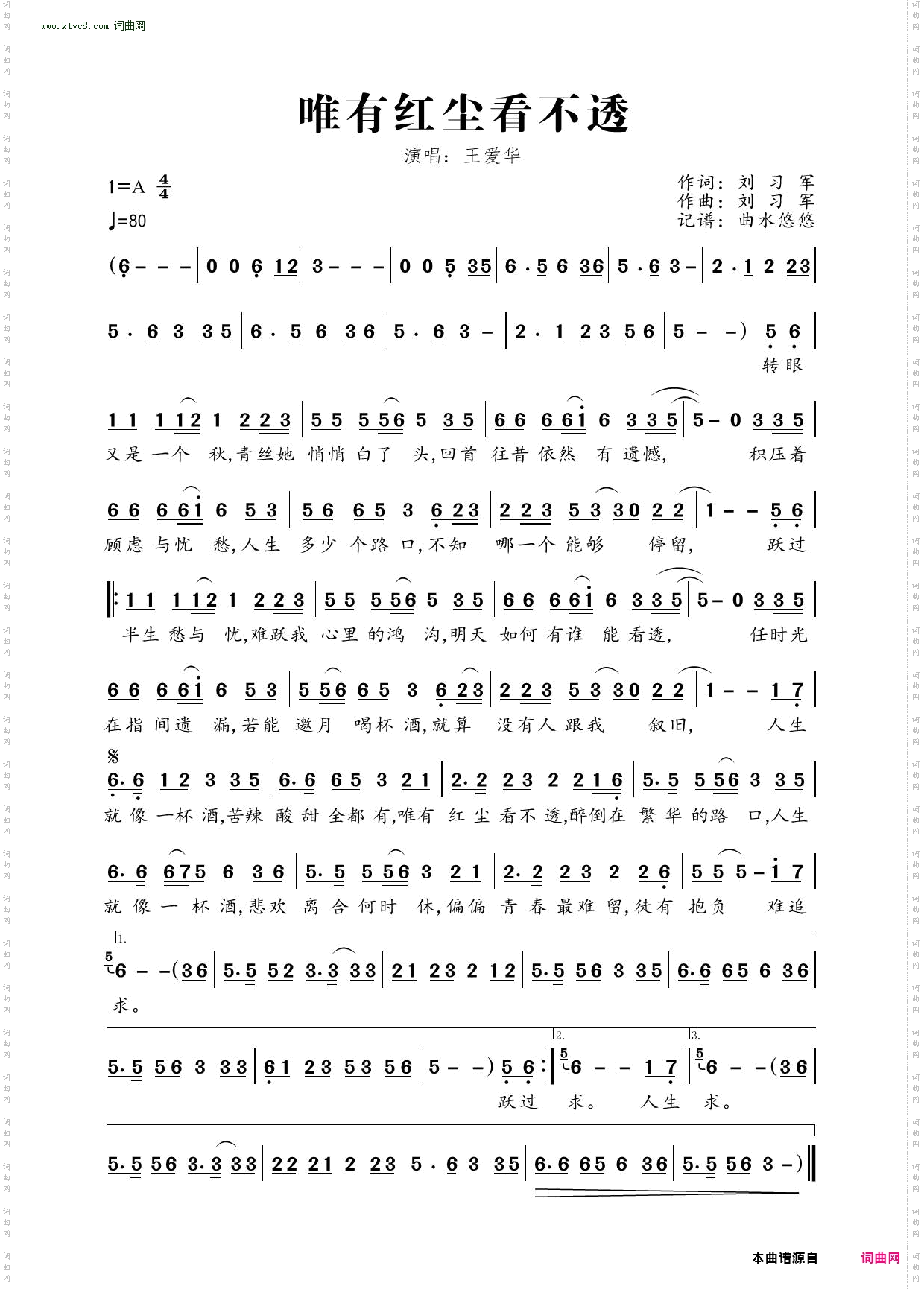 唯有红尘看不透