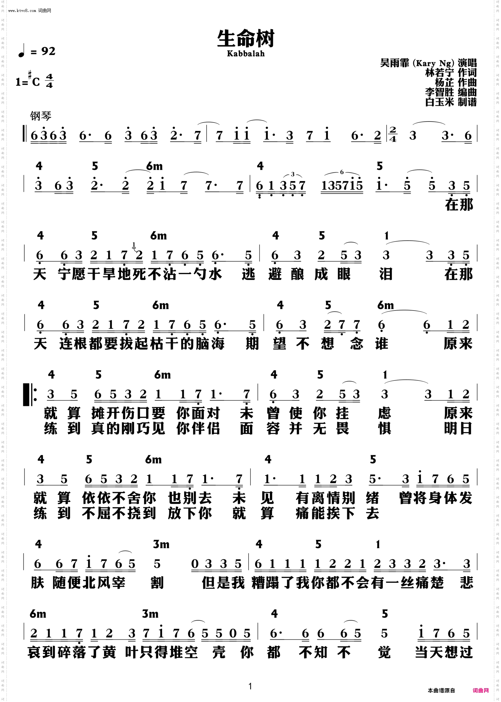 生命树_功能谱
