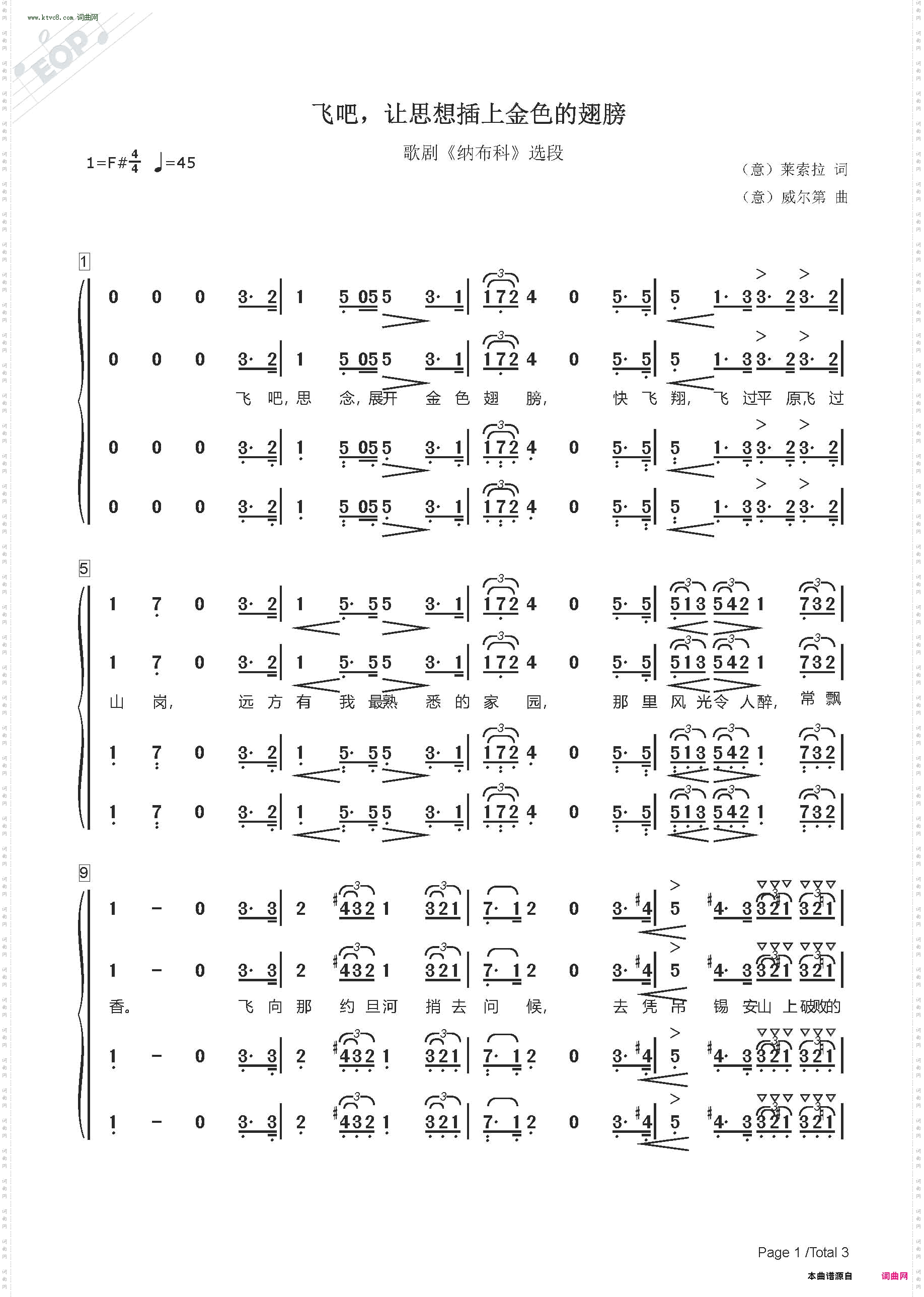 飞吧，让思想插上金色的翅膀