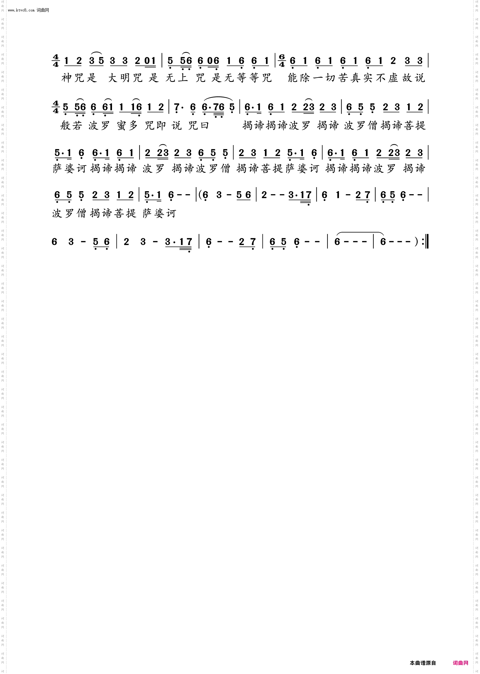 般若波罗蜜多心经