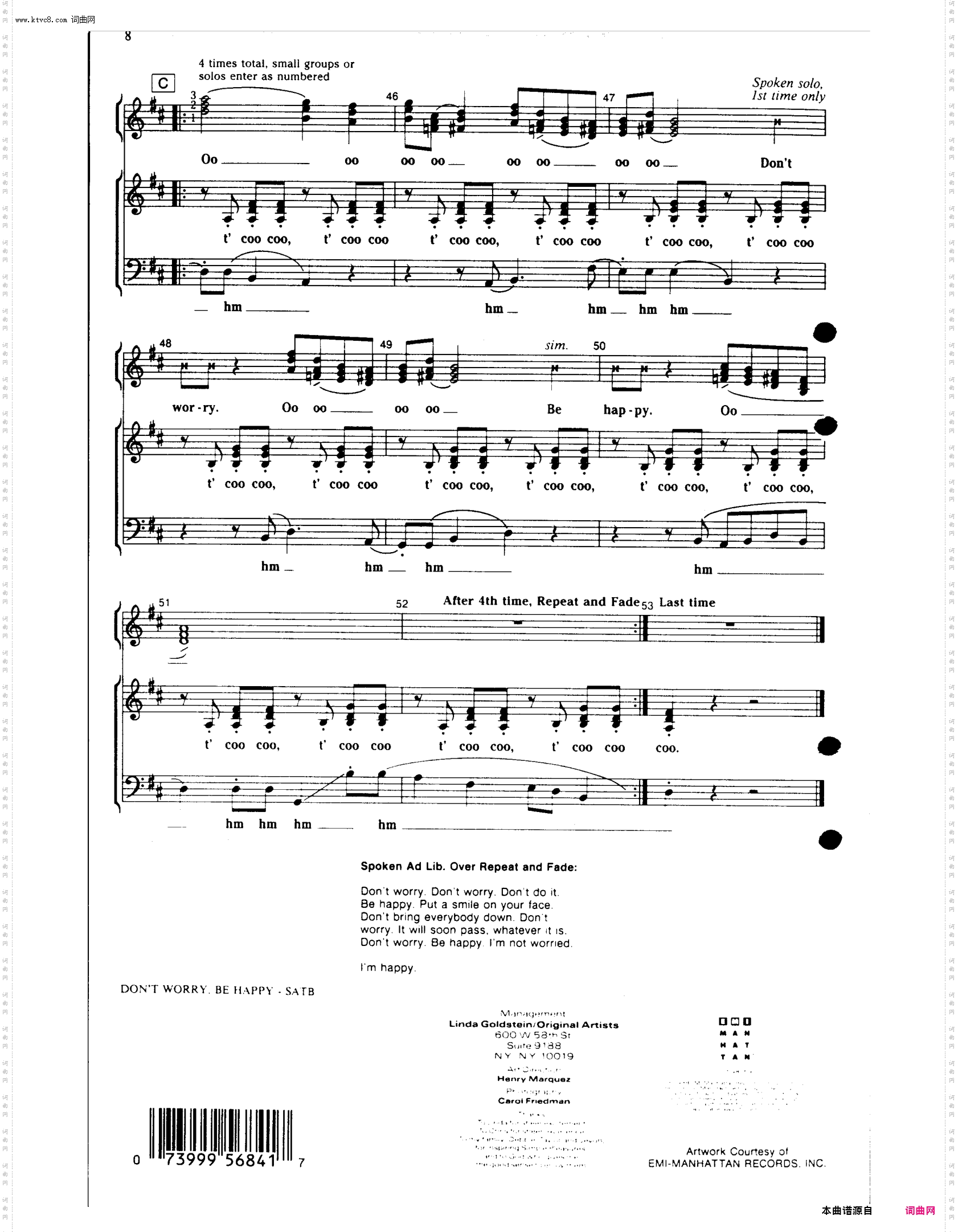 Don't worry be happy