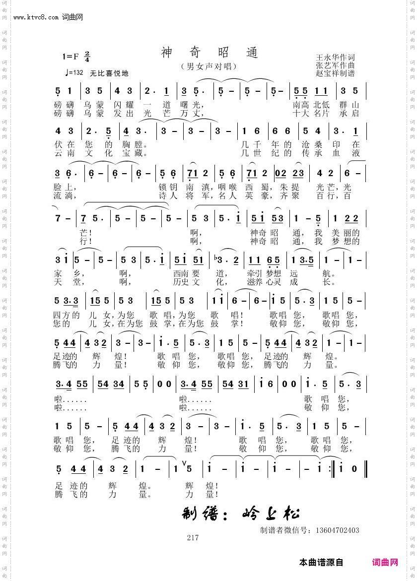 神奇昭通_张艺军原创专辑