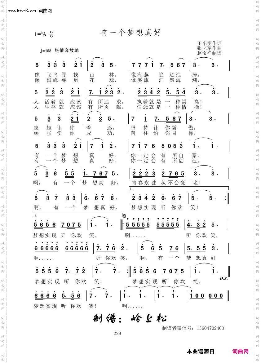 有一个梦想真好_张艺军原创专辑