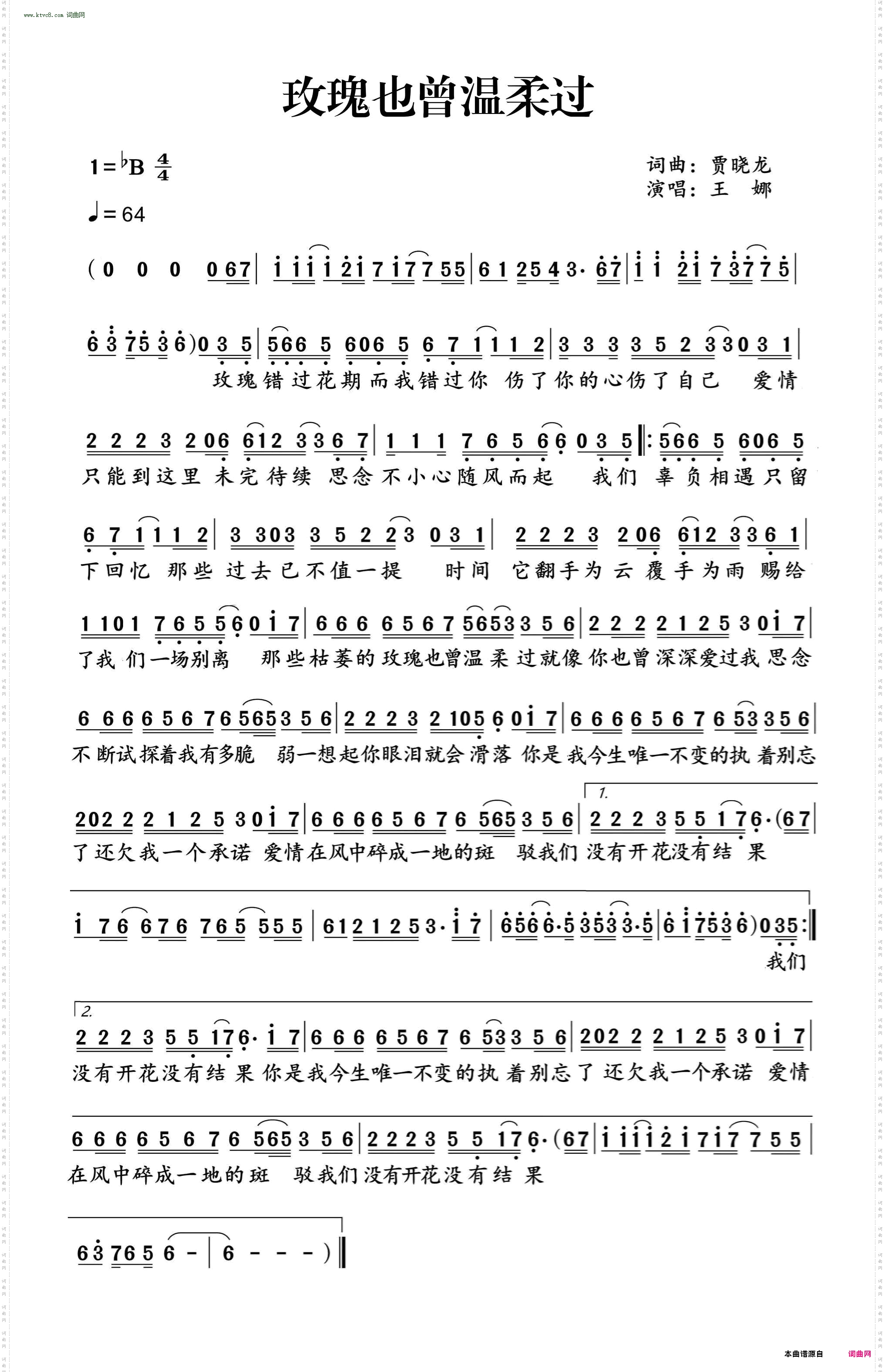 玫瑰也曾温柔过