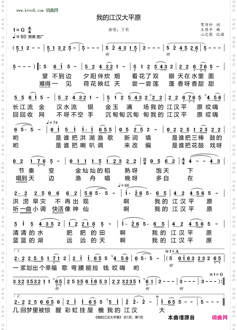 我的江汉大平原