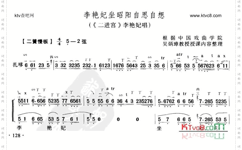 李艳妃坐昭阳自思自想