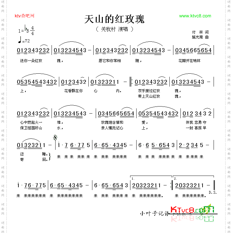 天山的红玫瑰