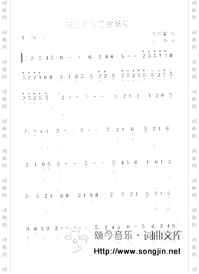 书记的斗笠金葵花女声小组唱