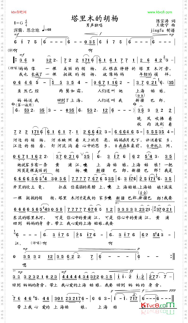 塔里木的胡杨
