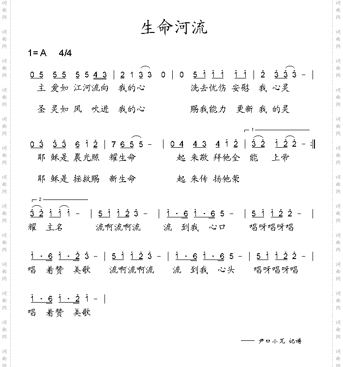 生命河流