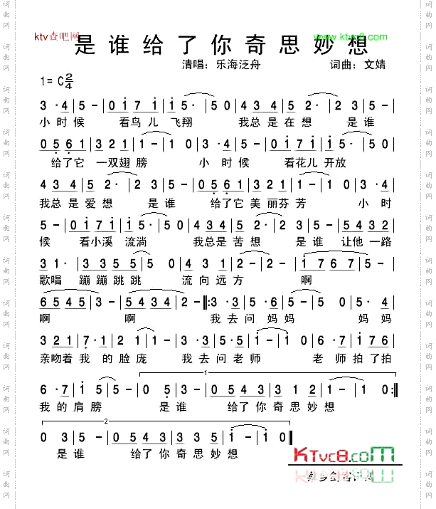 是谁给了你奇思妙想