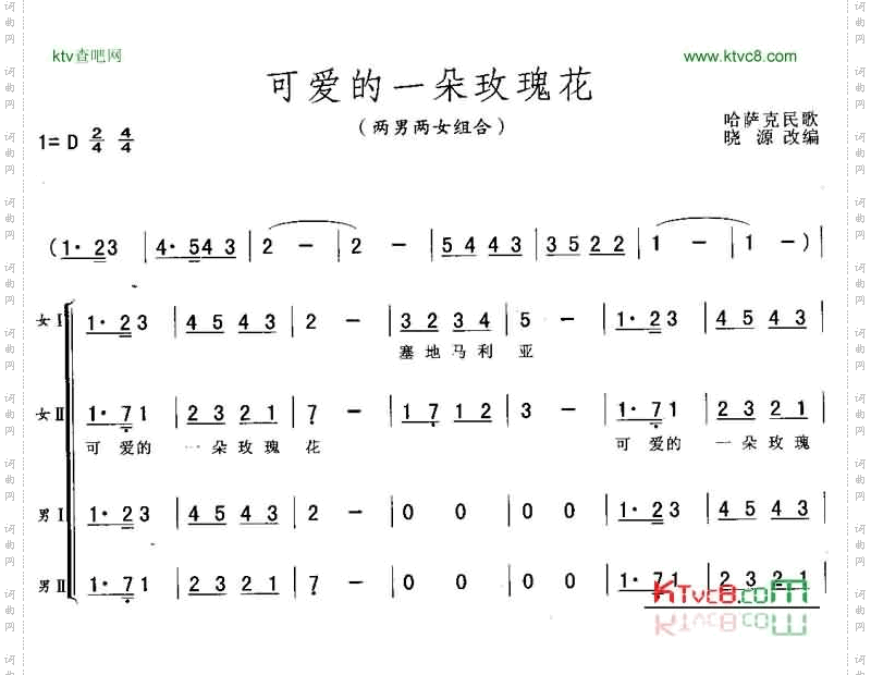 可爱的一朵玫瑰花