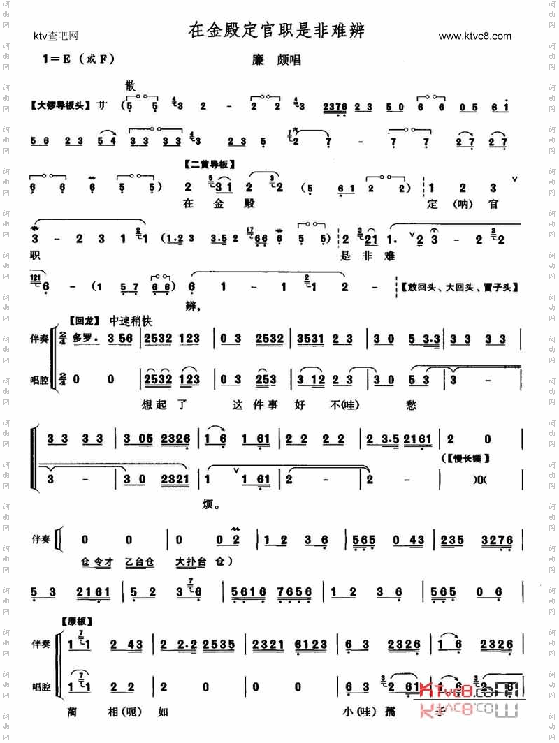 在金殿定官职是非难辩