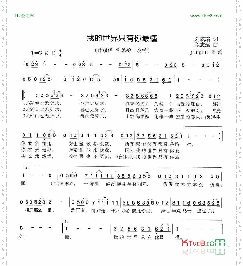 我的世界只有你最懂