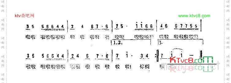 棕榈树下