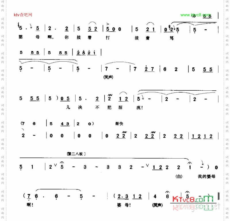 婆母娘且莫要怒气不休