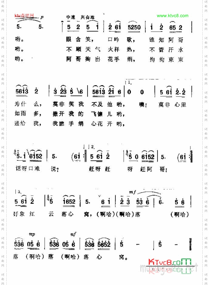 谁知阿哥为什么
