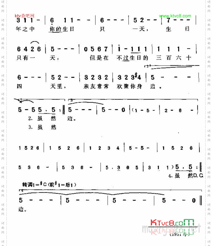 祝不过生日的人快乐