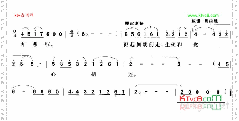 生死和党心相连