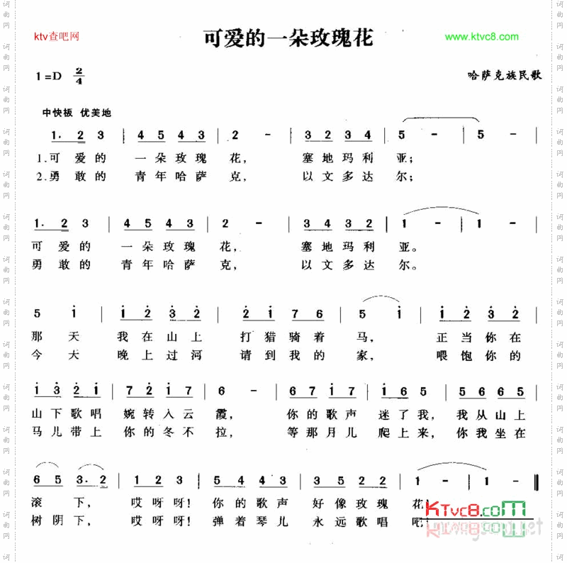 可爱的一朵政瑰花
