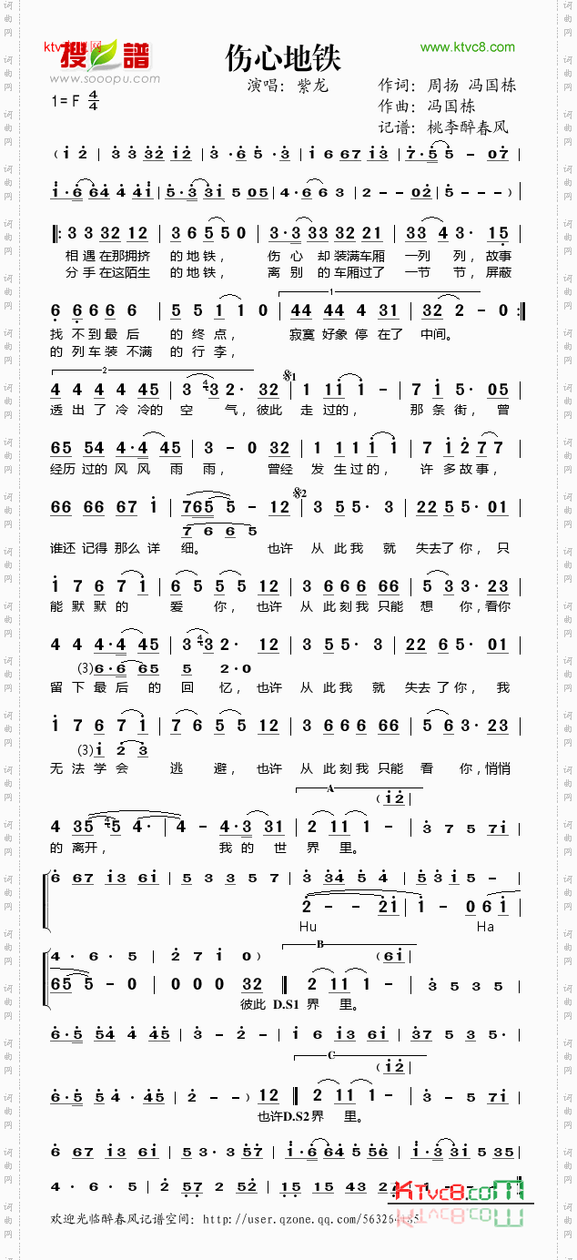 伤心地铁