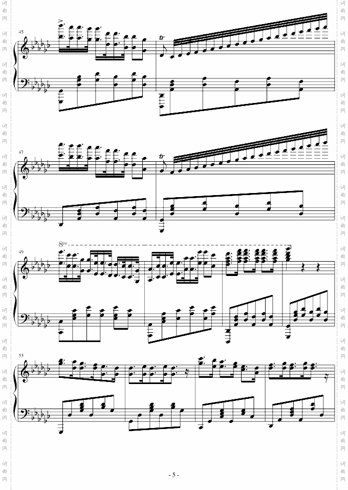 降G大调华丽波兰舞曲