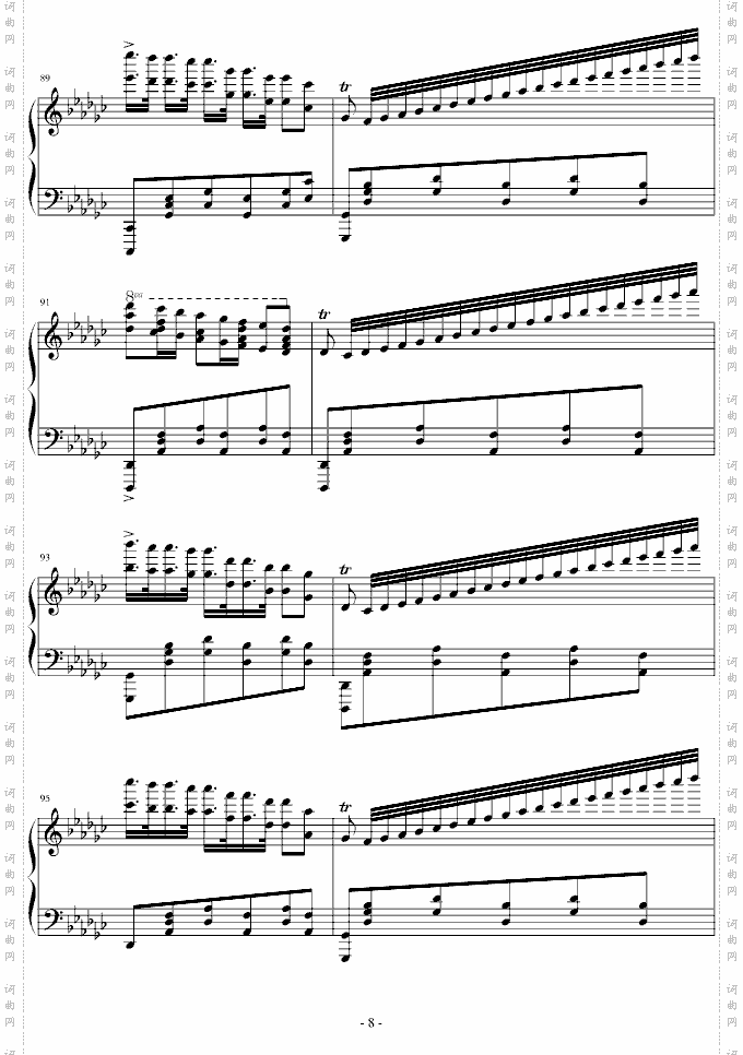 降G大调华丽波兰舞曲