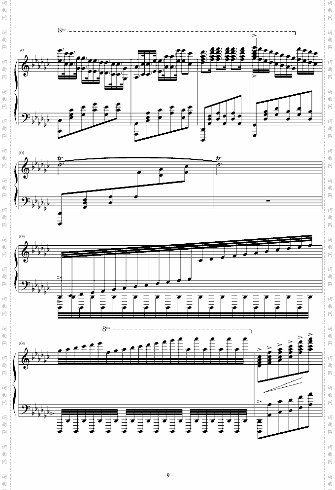 降G大调华丽波兰舞曲