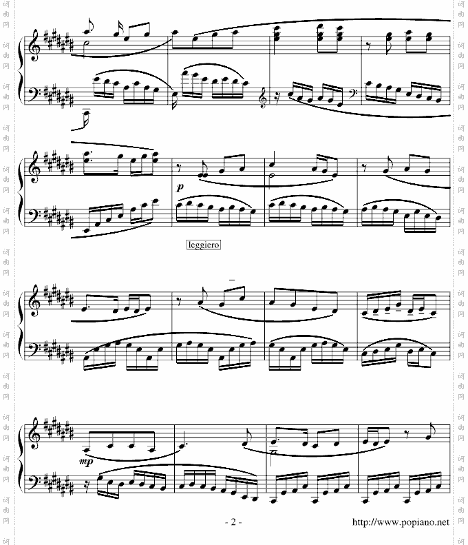 练习曲No.1