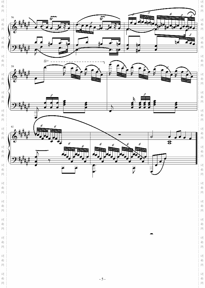 升F大调夜曲