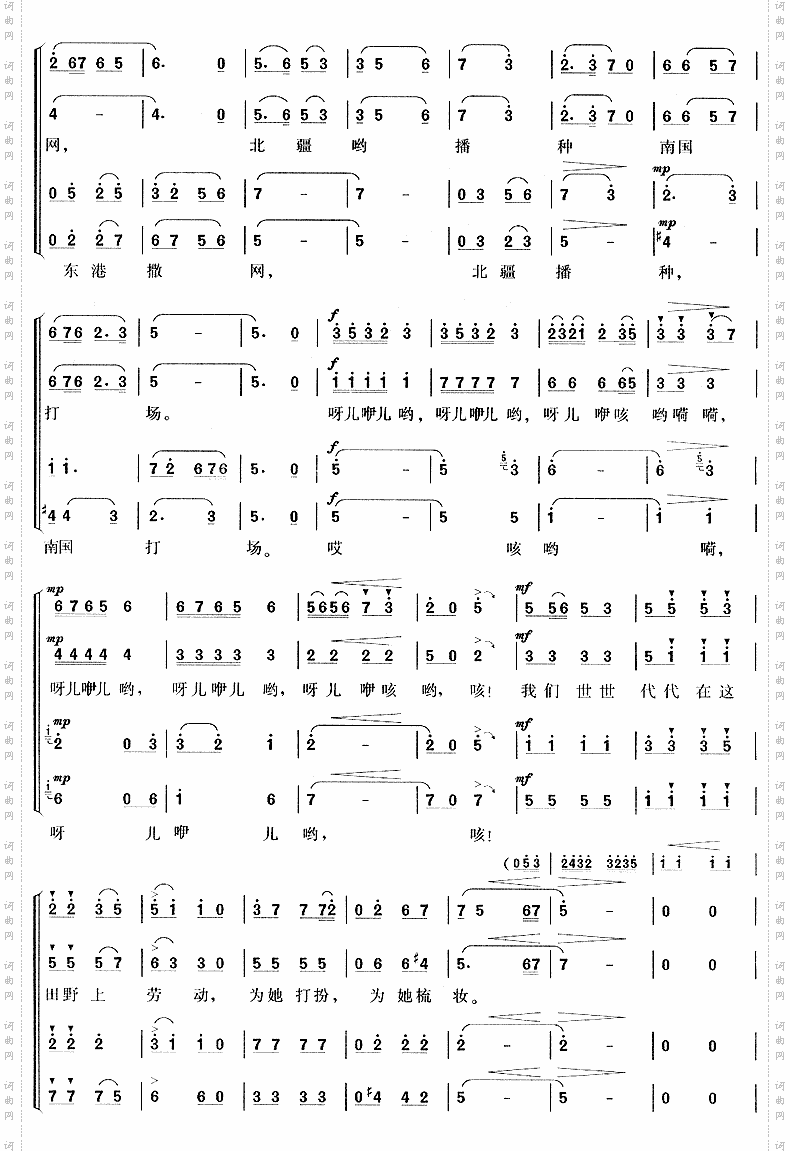 在希望的田野上